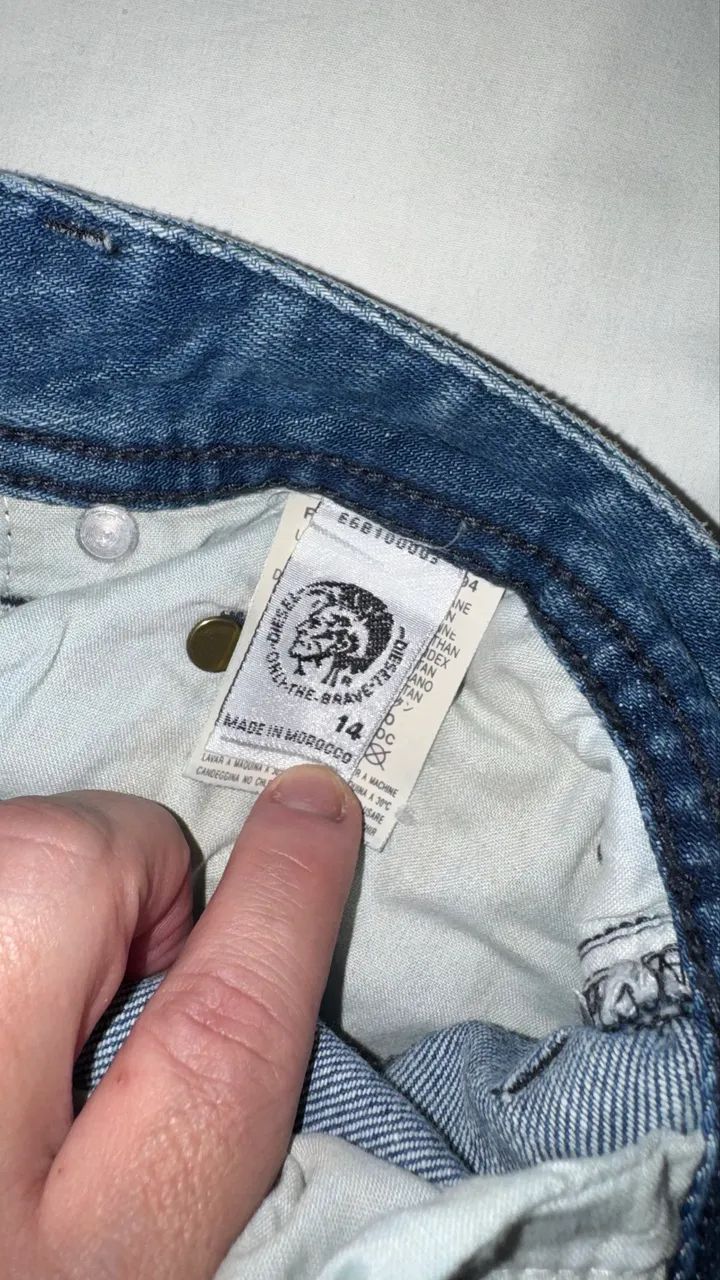 Calca diesel modelo safado/pantalone - Foto 5