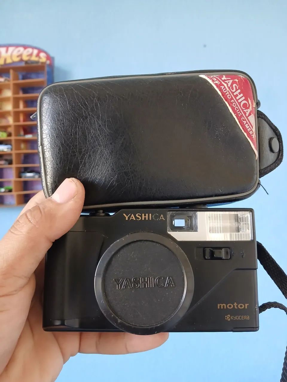 Câmera analógica yashica MF-motor 