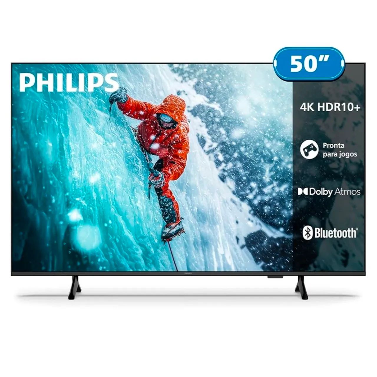 Smart TV Philips 50 4K LED Série 7300  NOVA E LACRADA
