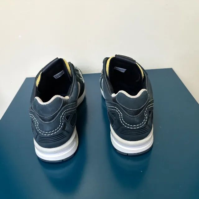 tênis adidas zx 9000 a-zx yctn moccasin black. tamanho 44 (us 12