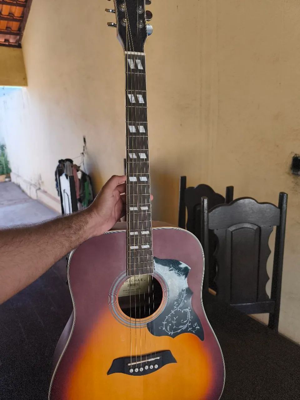 Violão michael vm925 sunburst