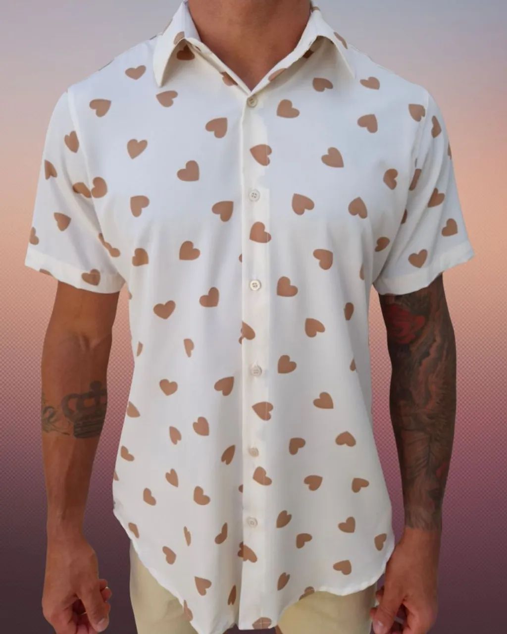 Camisas manga curta estampadas  - Foto 3