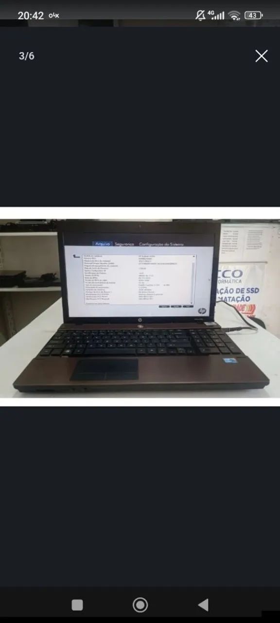 NOTEBOOK LEIA TODO ANÚNCIO!! R$299- CORE i3