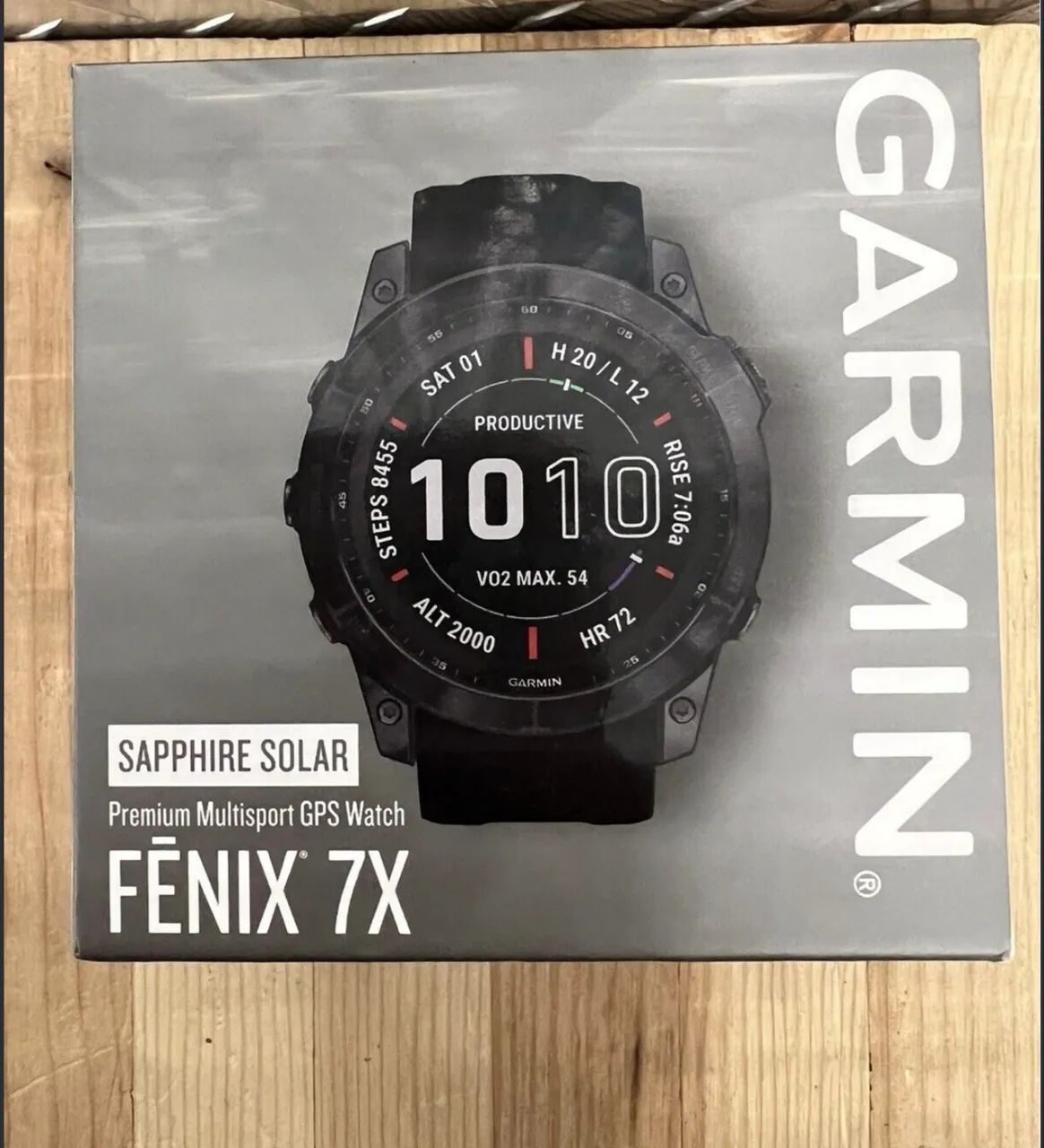 Garmin Fênix 7X Solar  - Foto 5