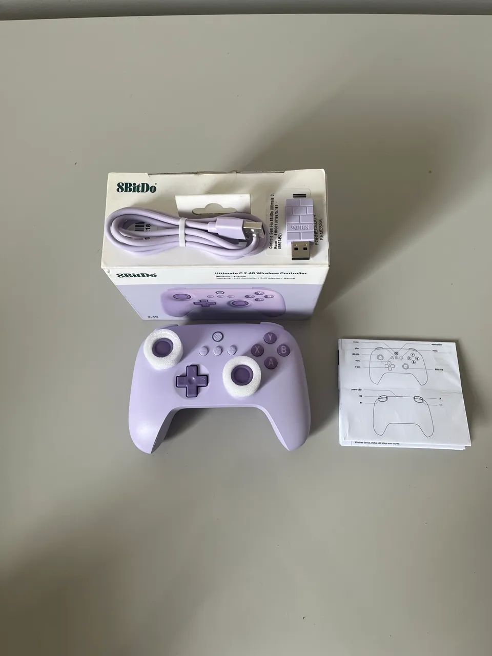 Controle 8BitDo Ultimate C 2.4G Wireless - Foto 2