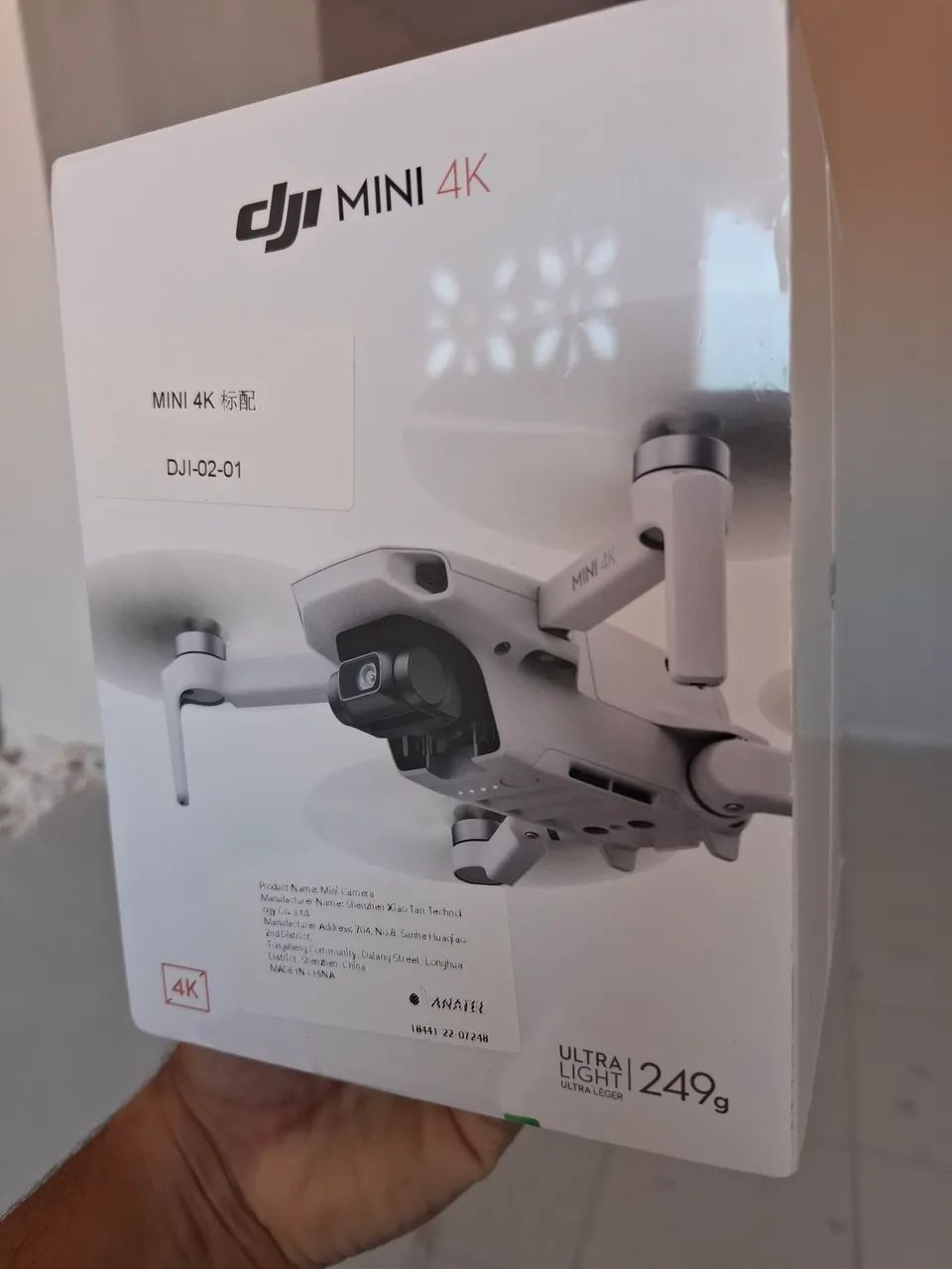Drone dji Mini 4k standard novo - Foto 3