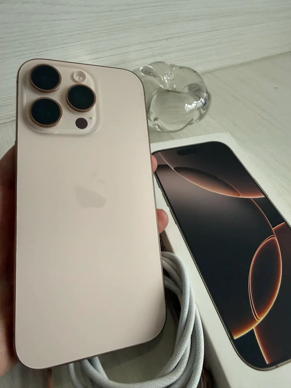 iPhone 16 Pro impecável lindo 