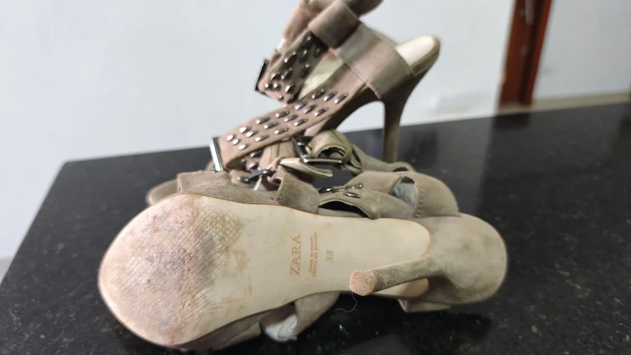 Sandália Zara em Suede  - Foto 3