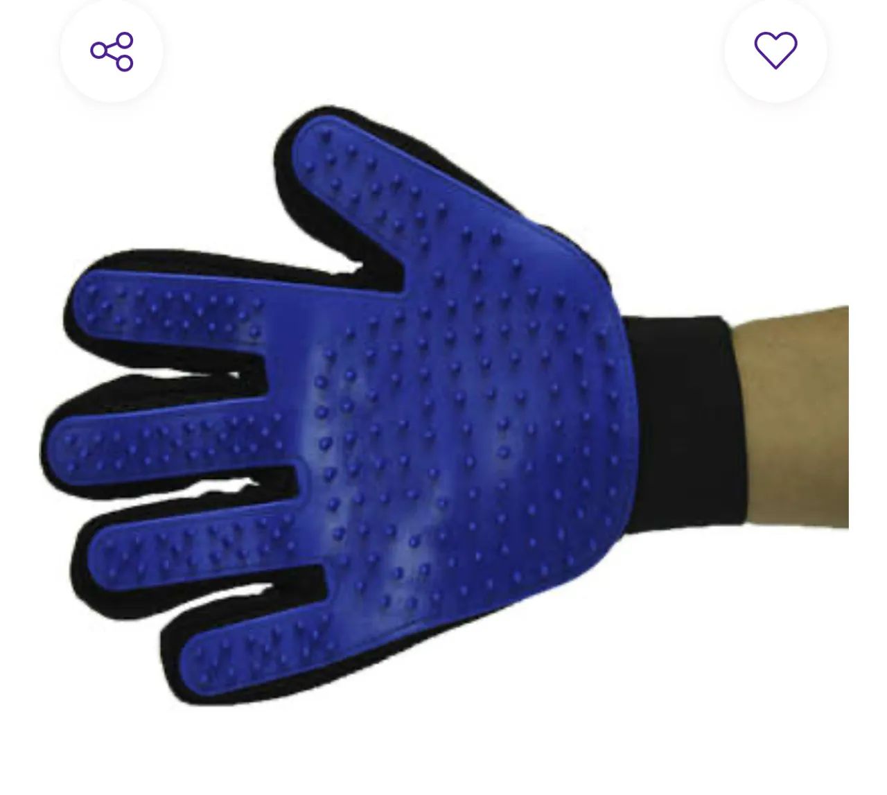 (NOVA!) Luva Removedora de Pelos Clean Glove - Cães e Gatos - Foto 2