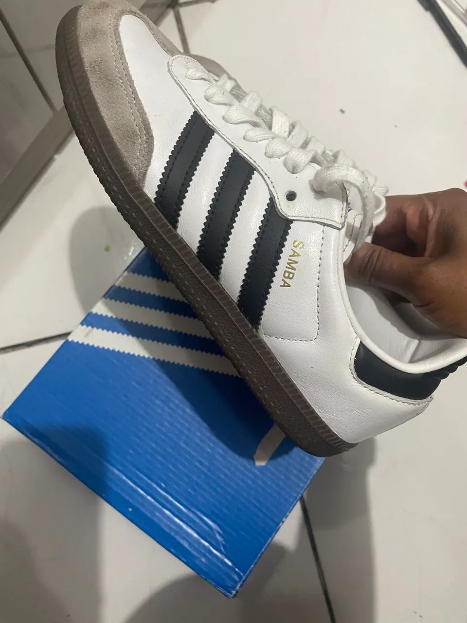 Vende tênis original adidas samba número 35 - Foto 5