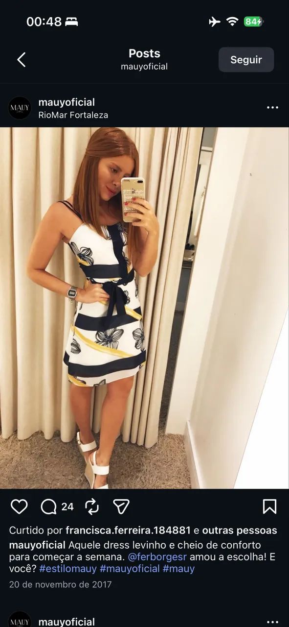 Vestido elegante chic tamanho p usado porém conservado  - Foto 4