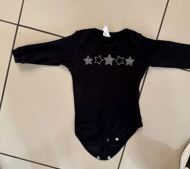 blusinha para bebe com detalhes brilhoso  - Foto 2