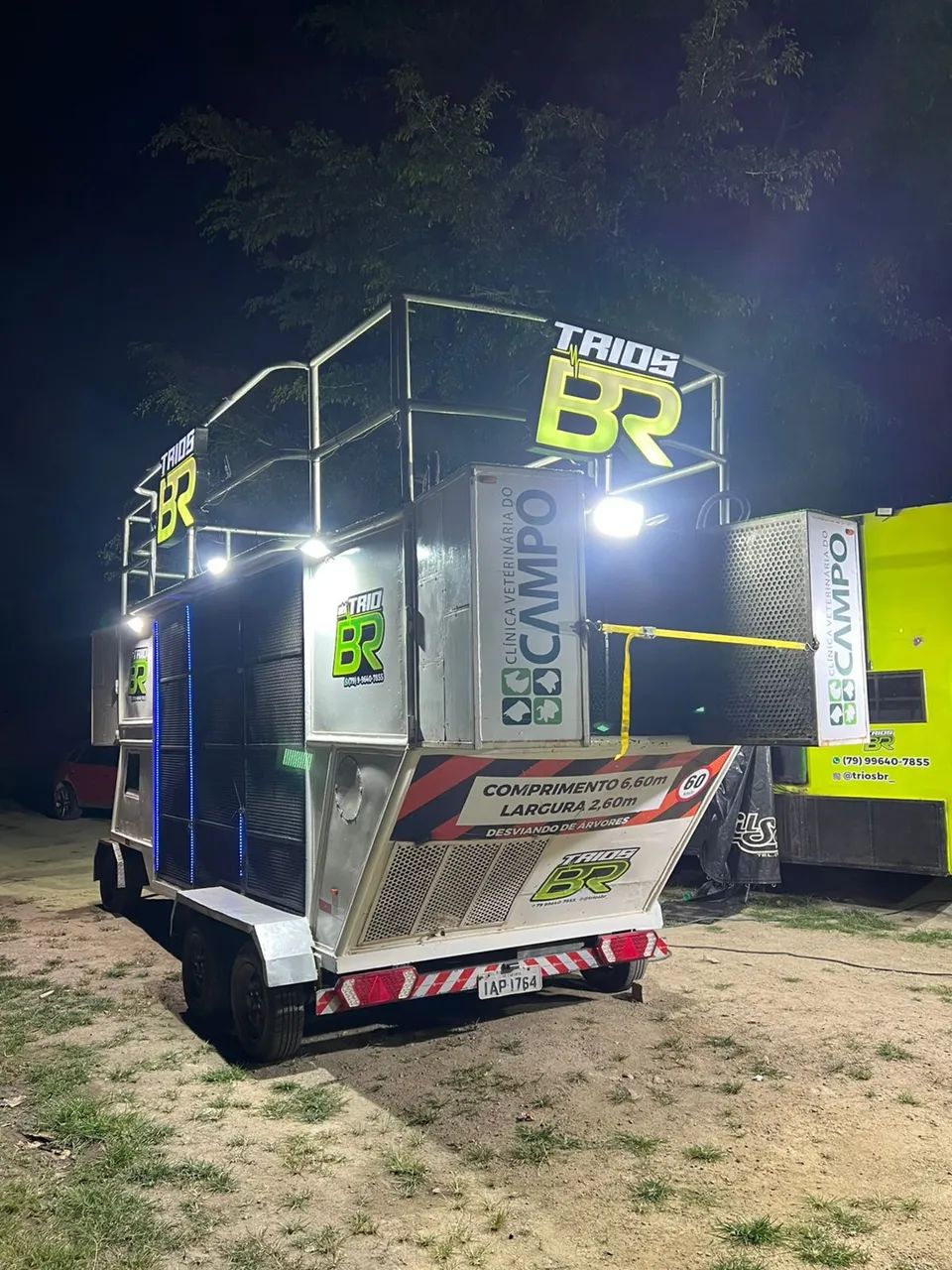 VENDO ESTRUTURA DE  MINI TRIO