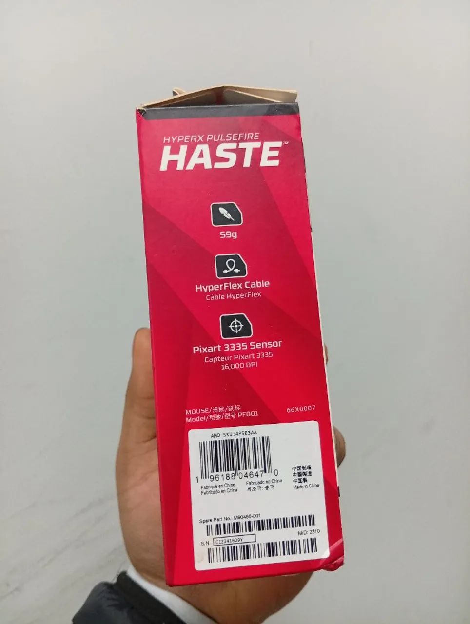Mouse Gamer Hyperx Haste  - Foto 3
