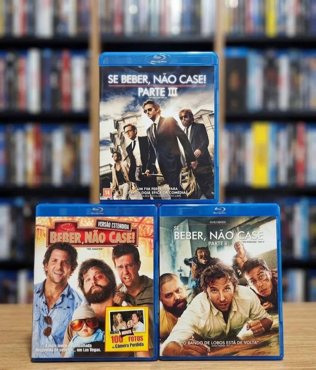 Trilogia se beber não case bluray