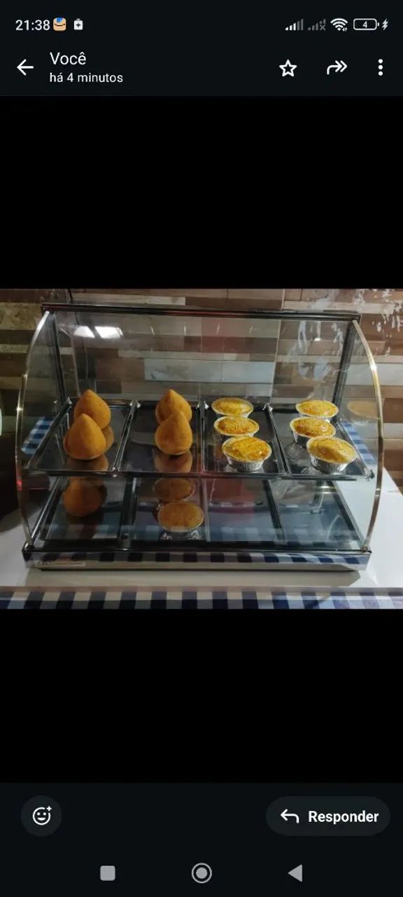 Estufa para salgados 