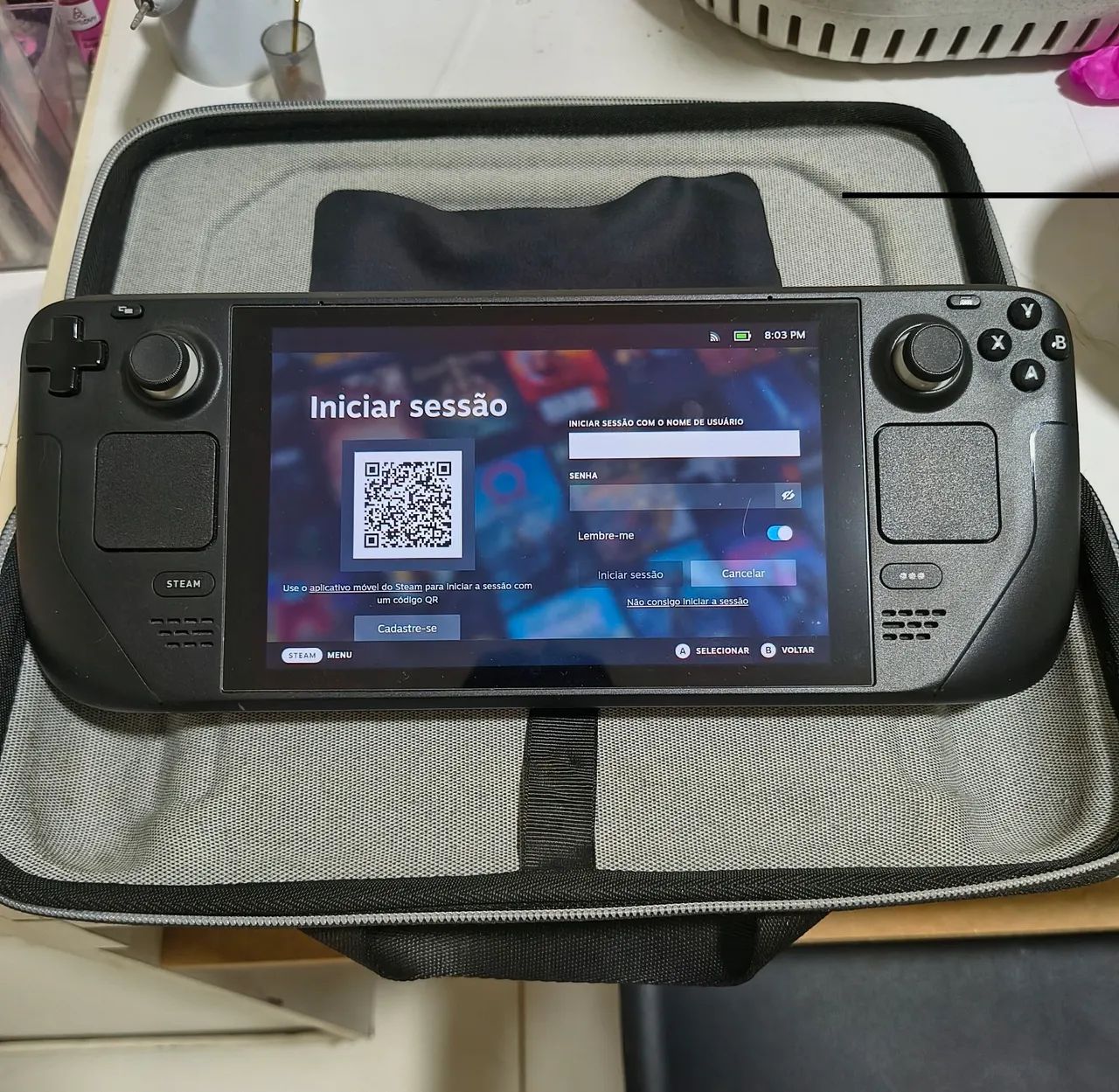 STEAM DECK LCD 512GB - Consoles de Vídeo Game - Santa Luzia