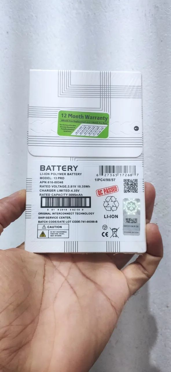 Bateria Foxconn iPhone 13 Pro - Foto 2