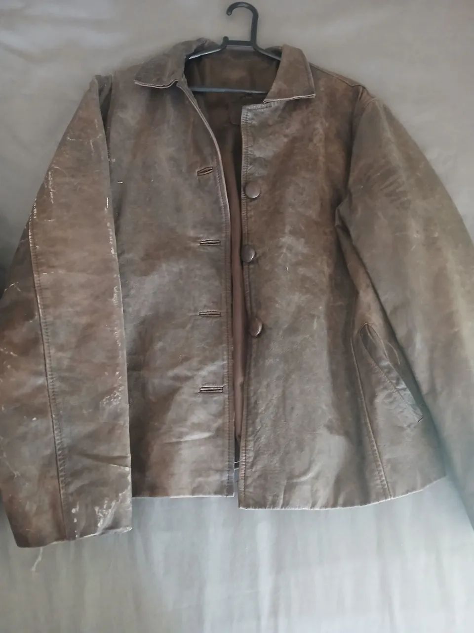 Jaqueta de couro feminina e masculina  - Foto 2
