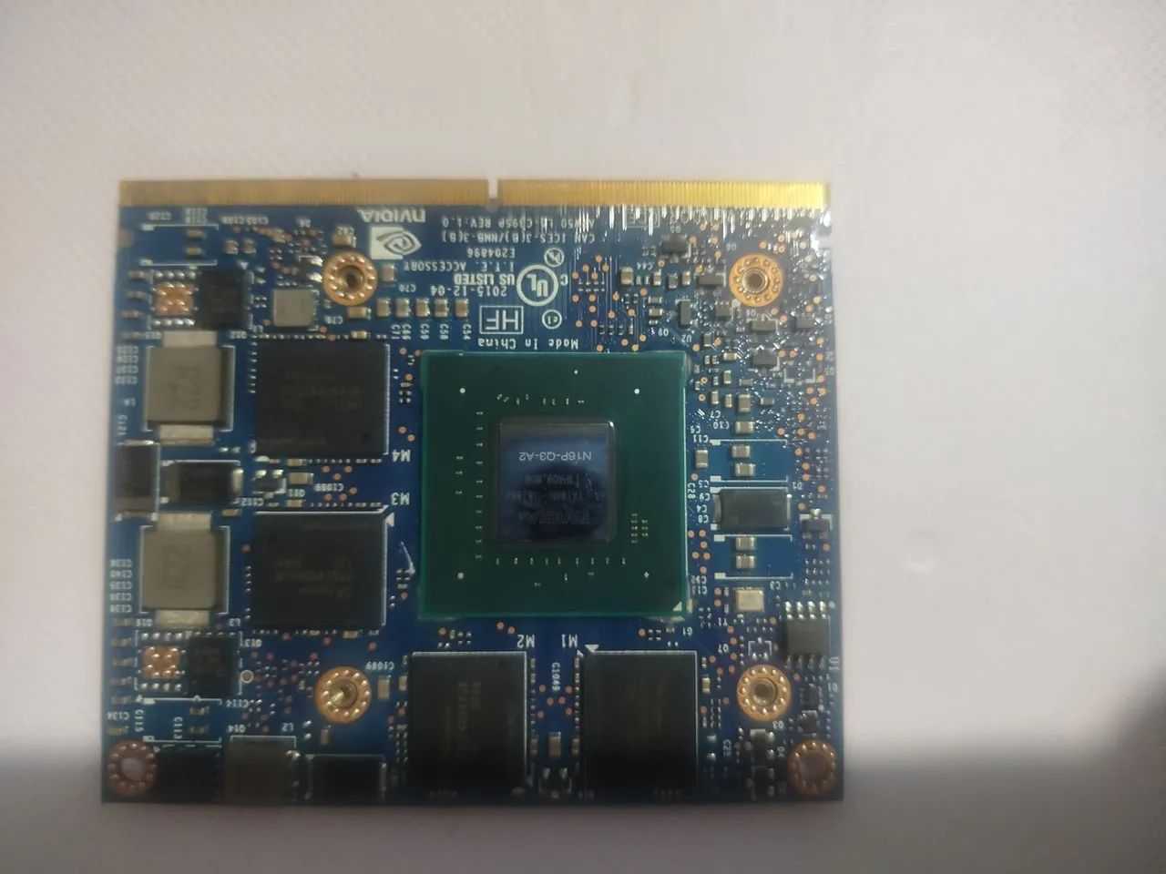 Placa de Vídeo NVIDIA Quadro M2000M 4GB MXM NOVA Lacrada N16P-Q3-A2