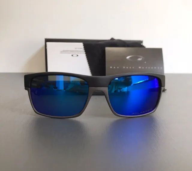 óculos de sol oakley twoface blue - Foto 4