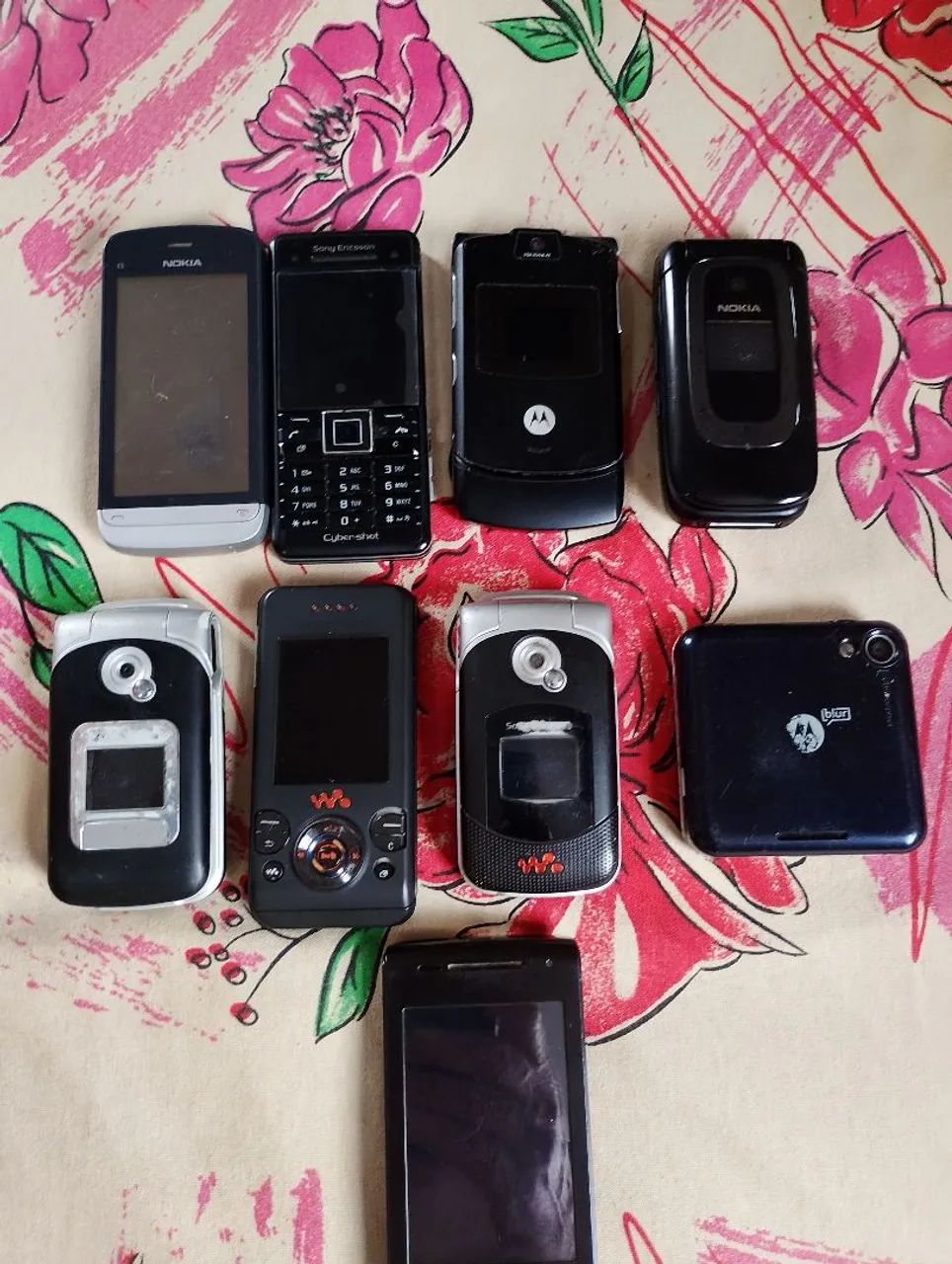 lote de sucatas diversas de celular 