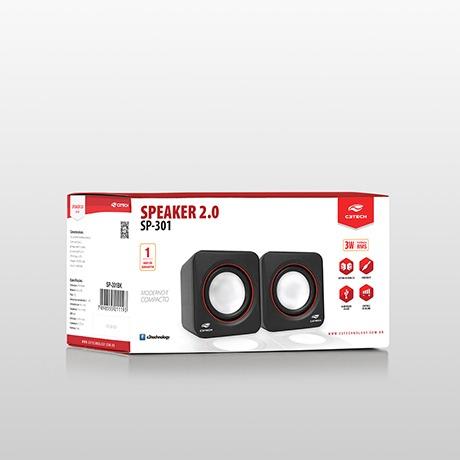 Caixa de Som C3Tech Sp-301