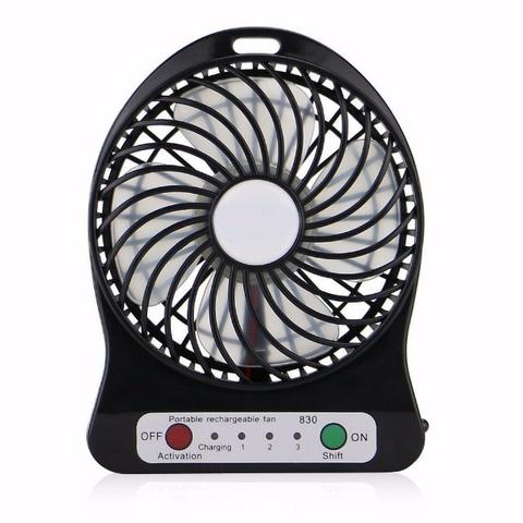 Ventilador portatil com bateria recarregavel - Foto 2
