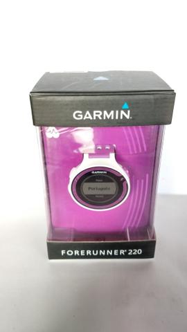 Relógio Gps Garmin Forerunner 220 + Cinta Cardíaca
