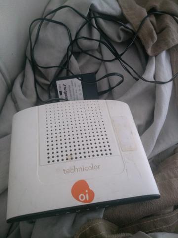 Roteador conservado da oi com carregado todo bom - Foto 3