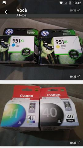 Telefone tip200 Intelbras e 4 cartuchos de cada - Foto 2