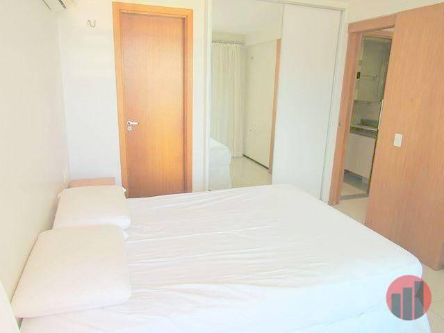 Apartamento todo mobiliado com 2 dormitórios para alugar, 57 m² por R$ 2.000/mês - Cidade - Foto 20