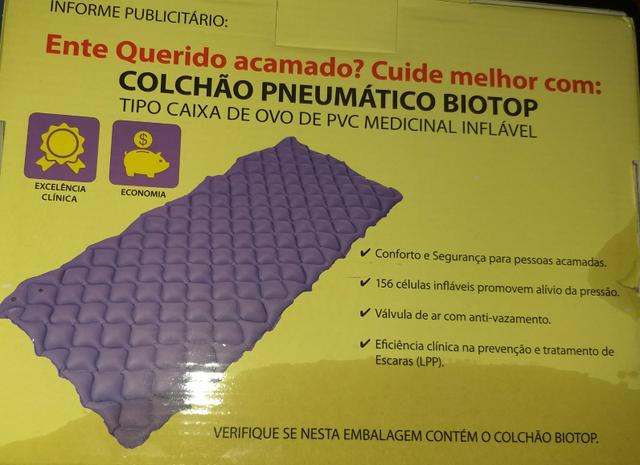 Colchão de ar Ortopédico Caixa de Ovo Anti Escaras
