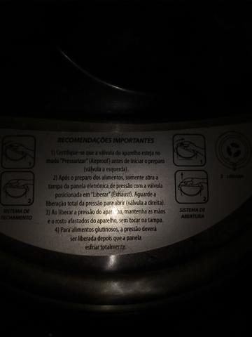 Panela de pressão elétrica , FAÇO TROCAS - Foto 4