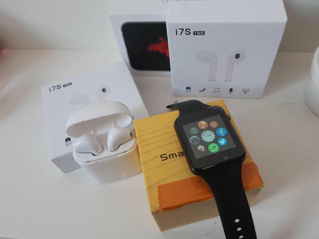 Relógio Smartwatch Com chip Whatsapp **Câmera Novo com Garantia - Foto 2