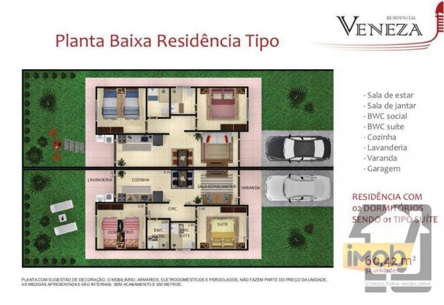 Casa Em Condominio Fechado 2 Quartos A Venda Jardim Copacabana