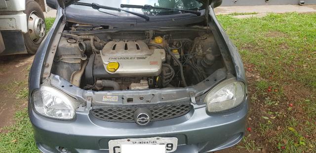 Corsa super 1.0 16v 2000 no estado bom pra mecanico - Foto 4