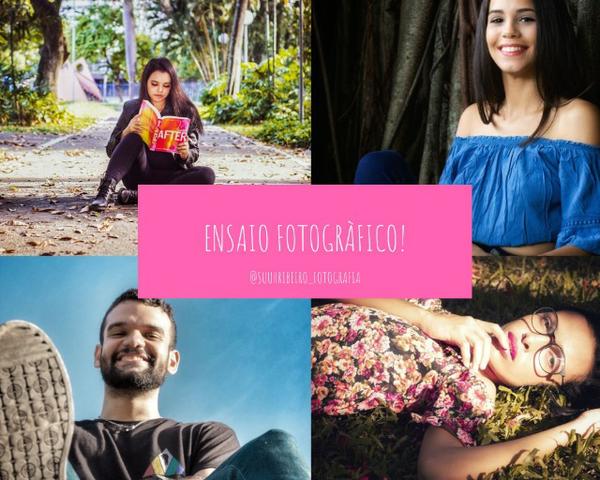 Ensaio Fotográfico e pequenos eventos