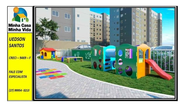 UED-33 - Apartamento 2 quartos com lazer completo próximo há manguinhos - Foto 8