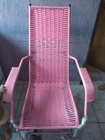Cadeira de embalo Rosa