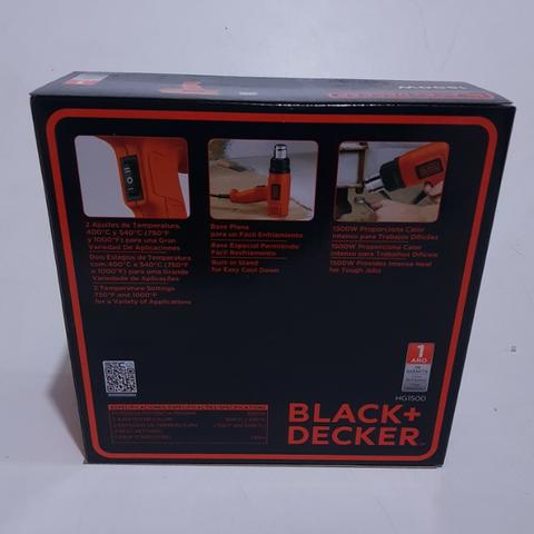 Soprador térmico Black & Decker 1500W - 127V - HG1500 - Novo com garantia - Foto 2