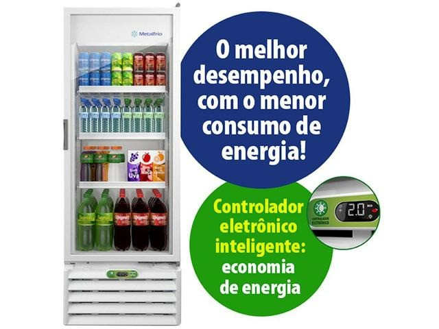 Geladeira Expositora Porta de Vidro Metalfrio - Foto 4