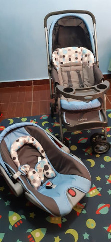 Carrinho e bebê conforto - Foto 3
