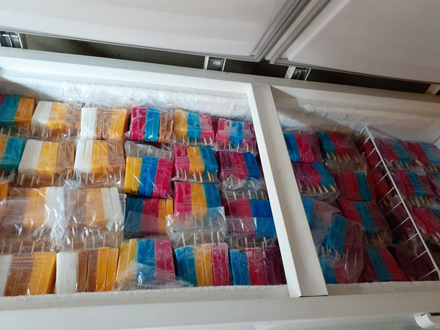 Picolés e sorvete no atacado