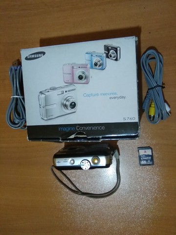 Câmera digital Samsung S760 (R$ 87,00) - Foto 2