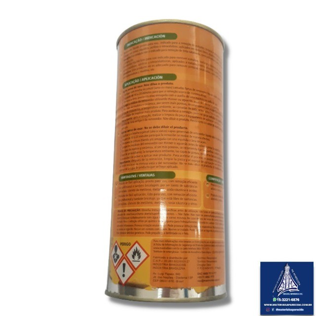 Removedor de tinta Liquido 900ml- novo - Foto 2