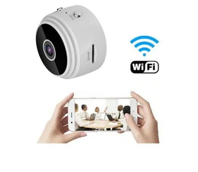 Mini Câmera A9 Wifi Infravermelho Sensor Movimento 1080p