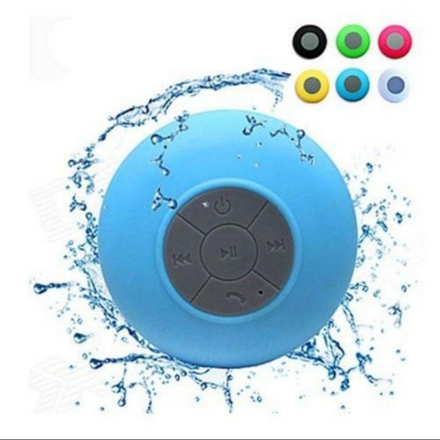 Caixa de Som Banheiro Prova D Água Bluetooth Portátil Piscina Chuveiro - Foto 4