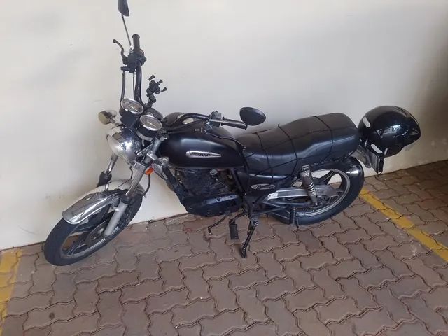 Comprar Suzuki Intruder 125 Preto 2008 em Jaú-SP