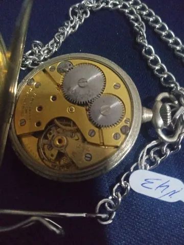 Relógio de Bolso Tissot Antigo, funcionando - Foto 4